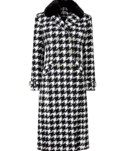 Joe Browns Darling Dogstooth Coat-Women Coats & Jackets