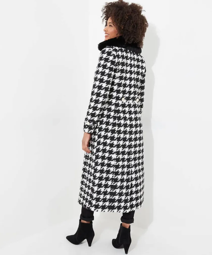 Joe Browns Darling Dogstooth Coat-Women Coats & Jackets
