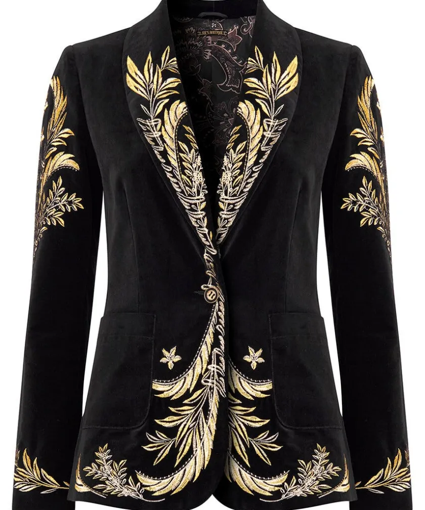 Joe Browns Decadent Drama Embroidered Boutique Jacket-Women Women's Clothing|Boutique Collection
