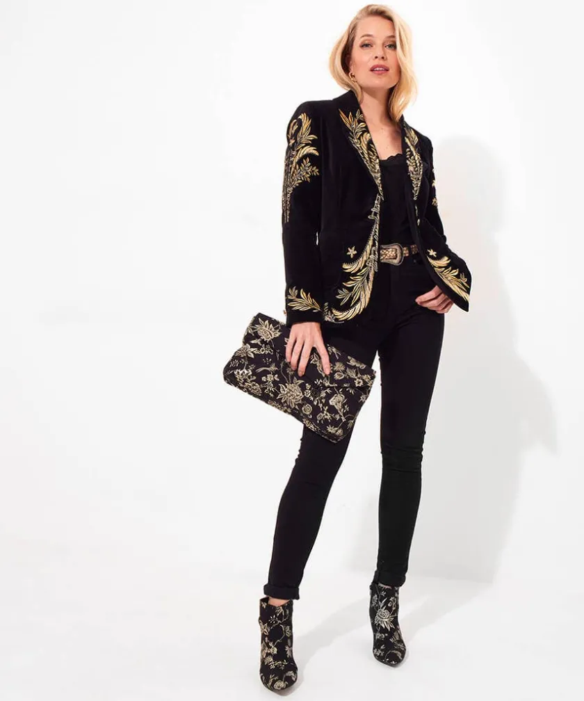 Joe Browns Decadent Drama Embroidered Boutique Jacket-Women Women's Clothing|Boutique Collection