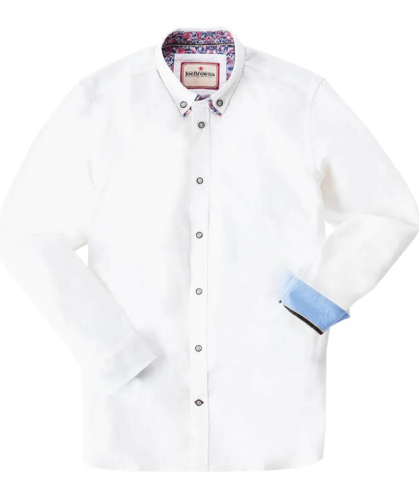 Joe Browns Delightful Double Collar Shirt- Tailoring|Shirts