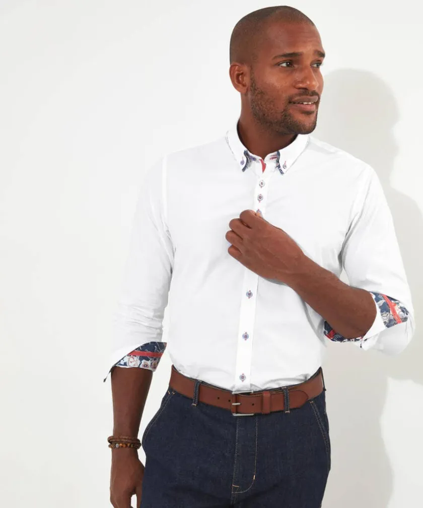 Joe Browns Delightful Double Collar Shirt- Tailoring|Shirts