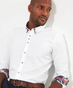 Joe Browns Delightful Double Collar Shirt- Tailoring|Shirts