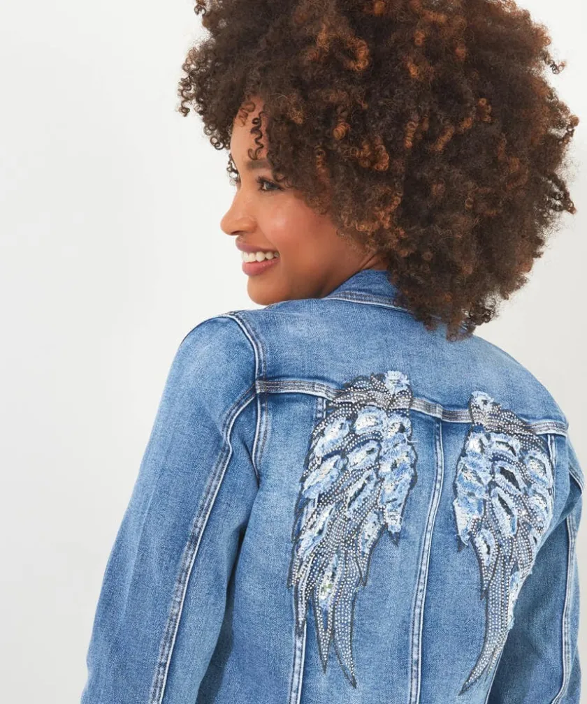 Joe Browns Denim Jacket-Women Denim Styles|Boutique Collection
