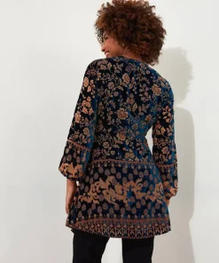 Joe Browns Destiny Devore Tunic-Women Tops, Tunics & Blouses|Dresses