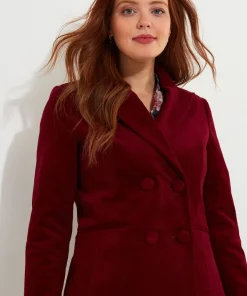 Joe Browns Double Breasted Cord Jacket-Women Women's Clothing|Blazers