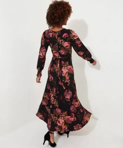 Joe Browns Dramatic Florals Jersey Dress-Women Petite Collection|Dresses