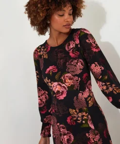 Joe Browns Dramatic Florals Jersey Dress-Women Petite Collection|Dresses