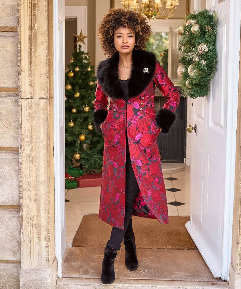 Joe Browns Dramatically Different Coat-Women Women's Clothing|Petite Collection