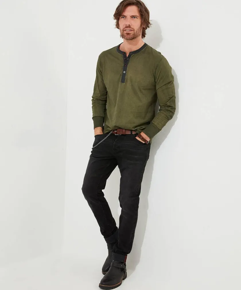 Joe Browns Easy Going Henley- T-Shirts & Tops|Henley Tops