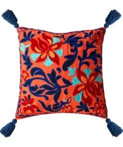 Joe Browns Elegant Embroidery Cushion- Floral Décor|Cushions & Throws