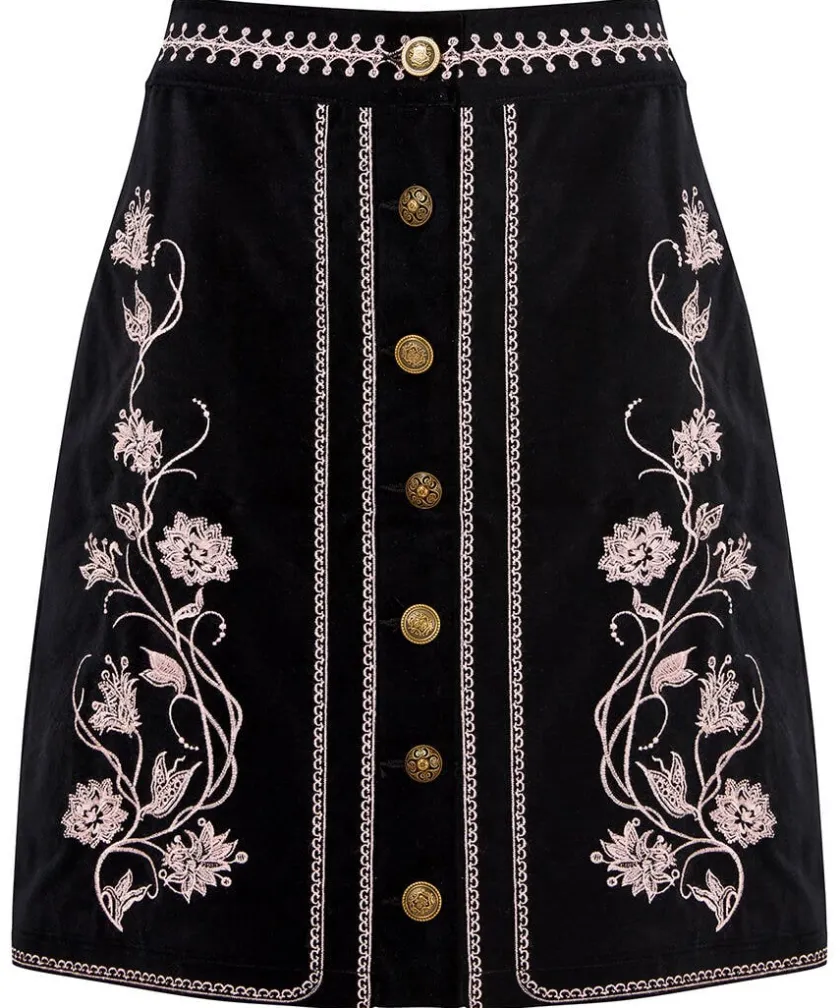 Joe Browns Embroidered Skirt-Women Skirts