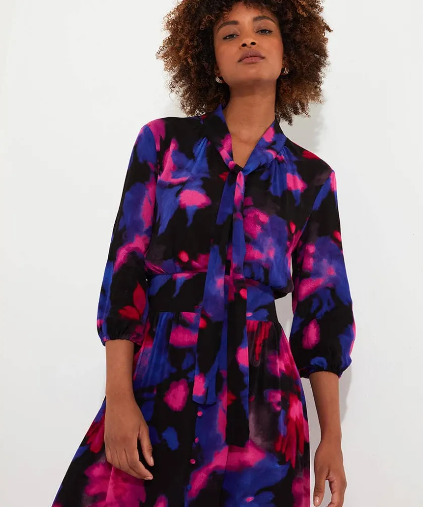 Joe Browns Emelda Printed Dress-Women Petite Collection|Dresses