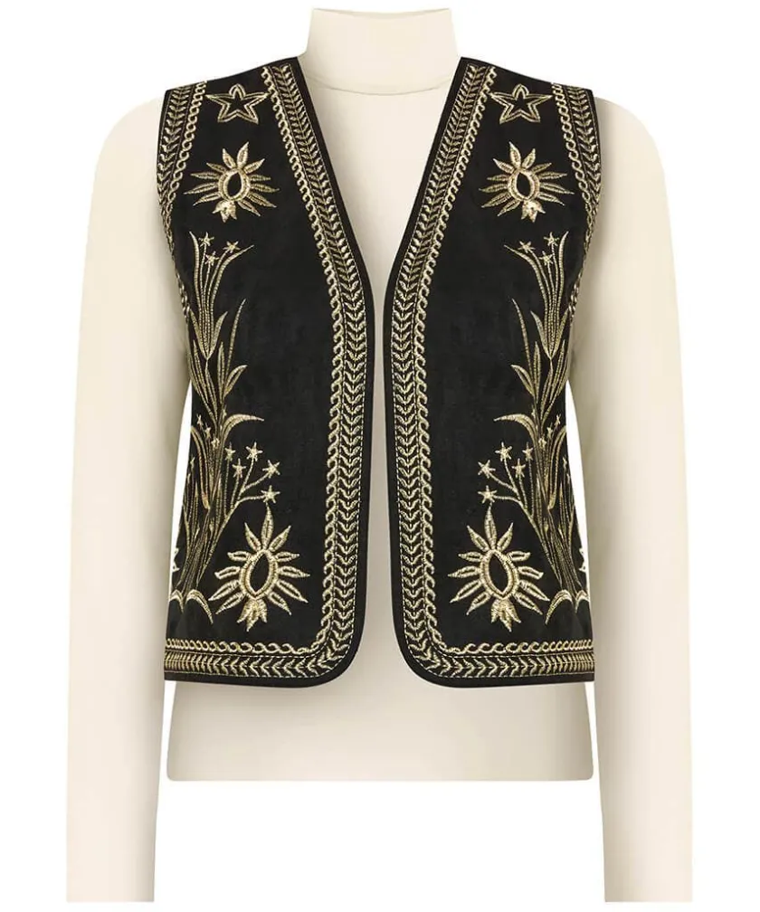 Joe Browns Enchanting Embroidered Waistcoat-Women Women's Clothing|Waistcoats