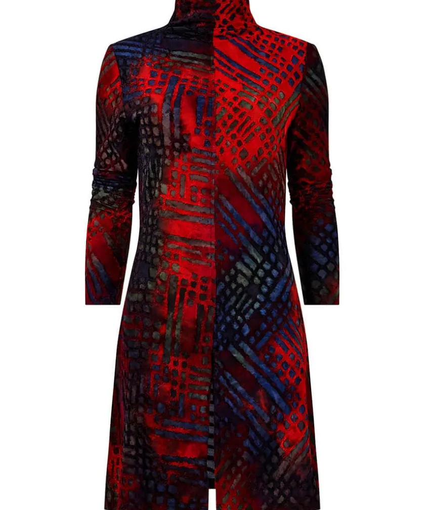 Joe Browns Evelyn Burn Out Jersey Tunic-Women Tops, Tunics & Blouses