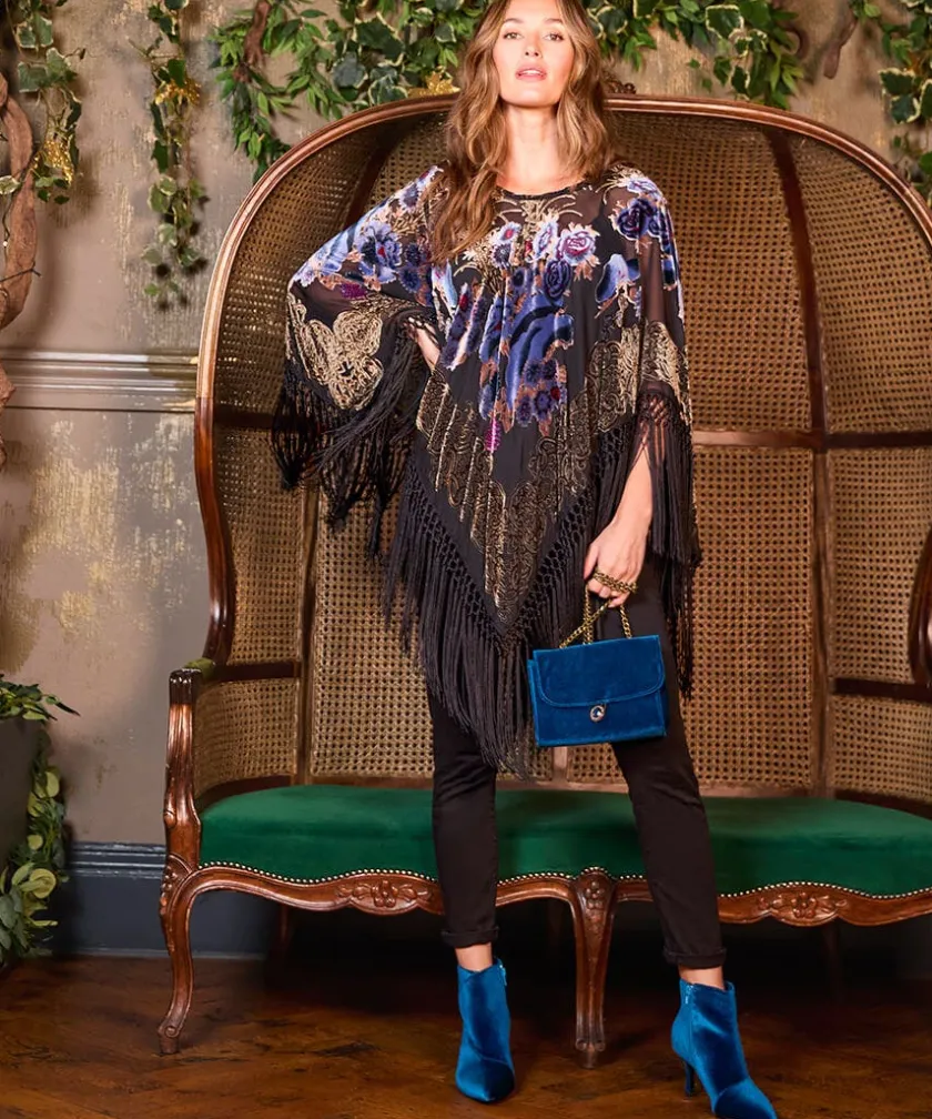 Joe Browns Evening Paradise Devore Poncho-Women Women's Clothing|Gifts