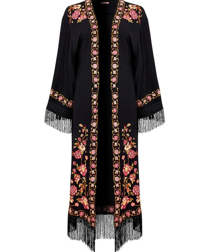 Joe Browns Exquisite Embroidered Kimono-Women Tops, Tunics & Blouses