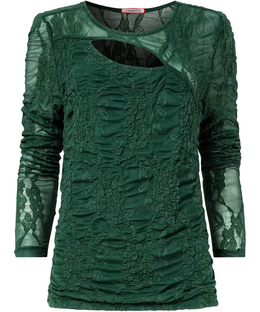 Joe Browns Fabulous Cut Out Detail Top-Women Tops, Tunics & Blouses
