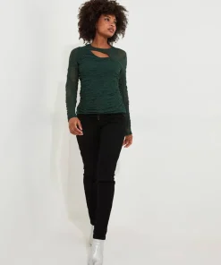 Joe Browns Fabulous Cut Out Detail Top-Women Tops, Tunics & Blouses