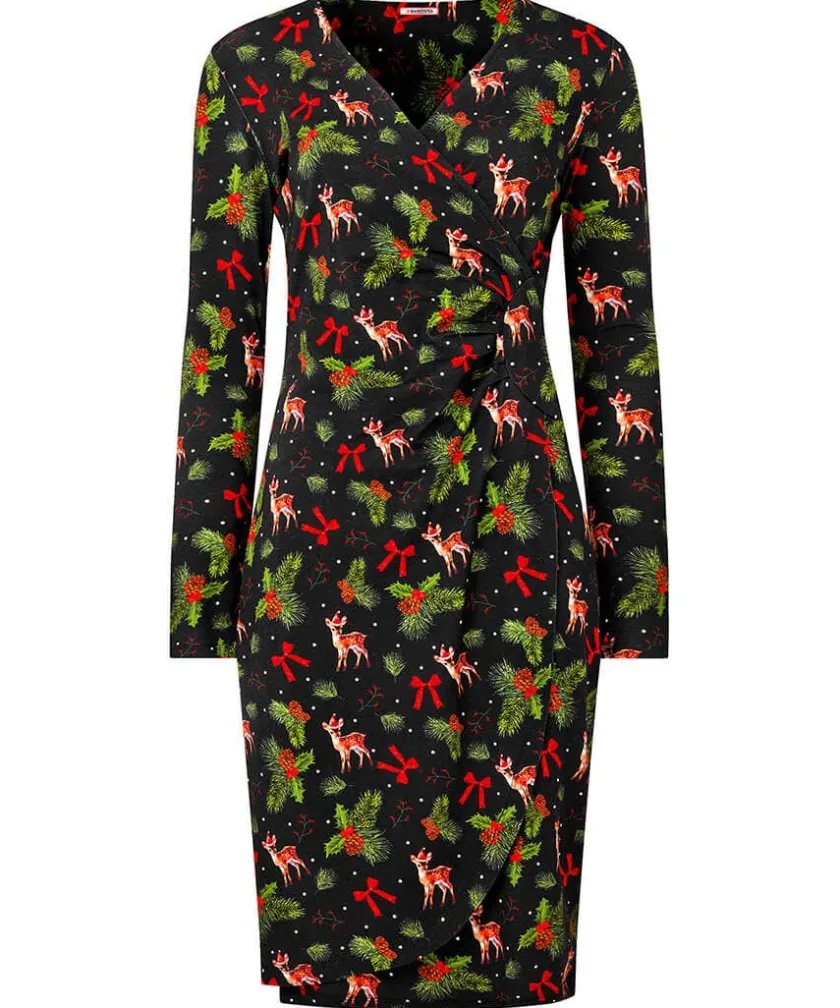 Joe Browns Fabulously Festive Jersey Dress-Women Women's Clothing|Novelty Gifts