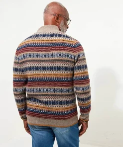 Joe Browns Fairisle Funnel- Men's Clothing|Layering Essentials