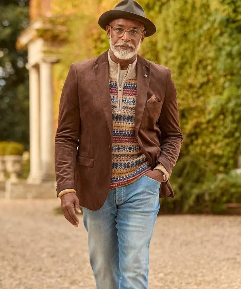 Joe Browns Fairisle Funnel- Men's Clothing|Layering Essentials