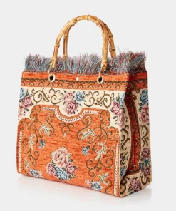 Joe Browns Fascinating Bamboo Carpet Bag-Women Matching Shoes & Bags|Gifts