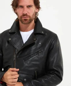 Joe Browns Feel The Freedom Leather Jacket- Men's Clothing|Leather Jackets