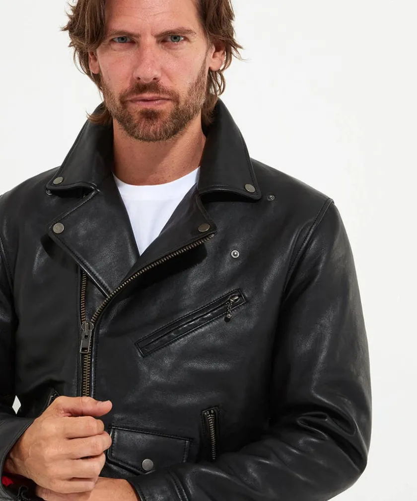 Joe Browns Feel The Freedom Leather Jacket- Men's Clothing|Leather Jackets