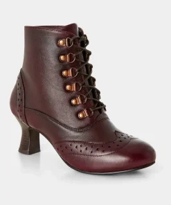 Joe Browns Fenchurch Leather Ankle Boots-Women Matching Shoes & Bags|Heels