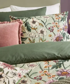 Joe Browns Floral Harmony Cotton Slub Duvet Set- Floral Décor|Nature Décor