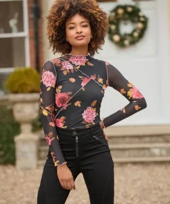 Joe Browns Florence Mesh Top-Women Tops, Tunics & Blouses