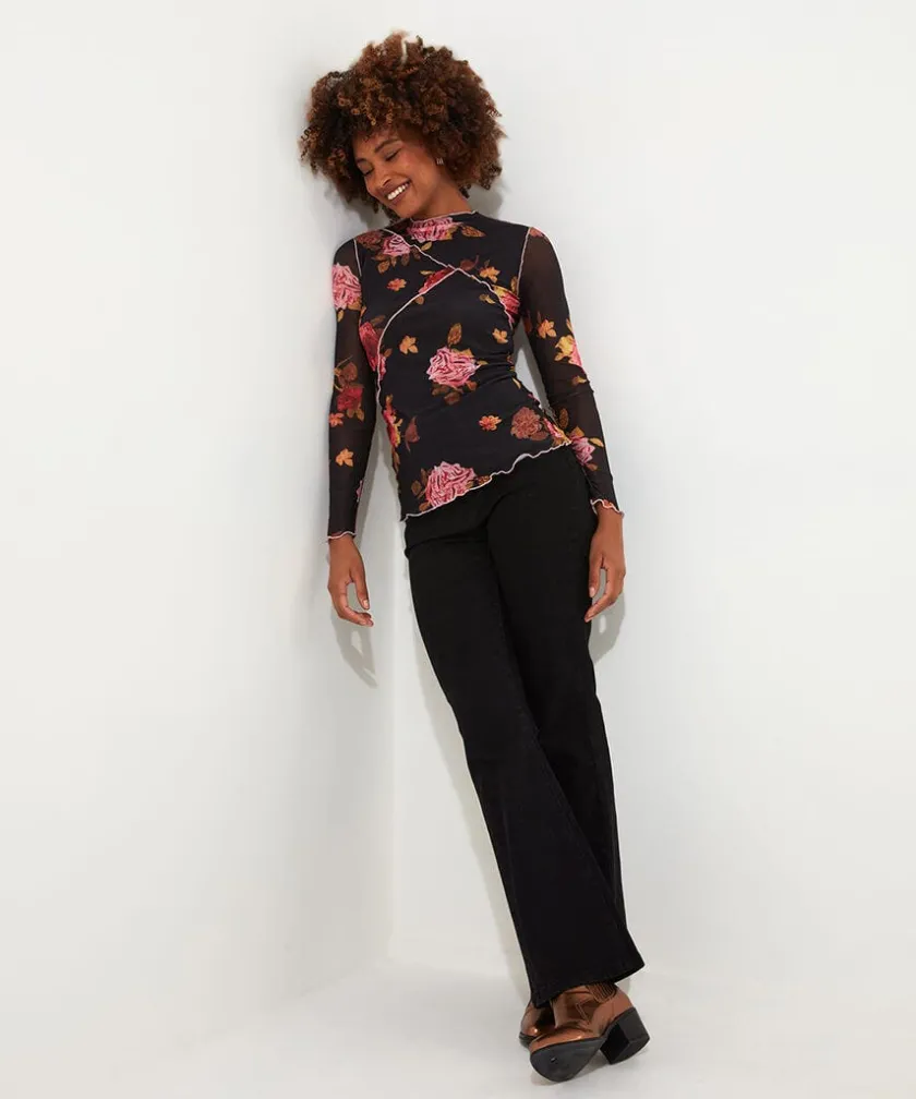 Joe Browns Florence Mesh Top-Women Tops, Tunics & Blouses