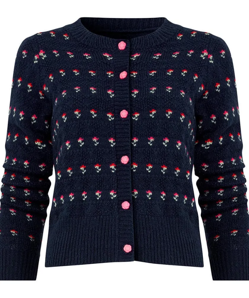 Joe Browns Freya Floral Cardigan-Women Knitwear & Cardigans