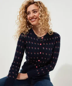 Joe Browns Freya Floral Cardigan-Women Knitwear & Cardigans