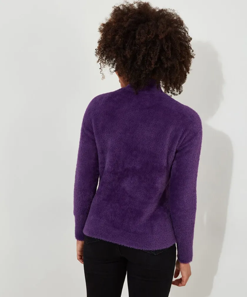 Joe Browns Fun And Fluffy High Neck Jumper-Women Knitwear & Cardigans