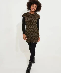 Joe Browns Geo Jacquard Layered Tunic-Women Tops, Tunics & Blouses