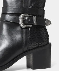 Joe Browns Gigi Premium Leather Rider Boots-Women Heels|Boots