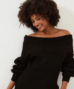 Joe Browns Glamorous Off-The-Shoulder Jumper-Women Knitwear & Cardigans