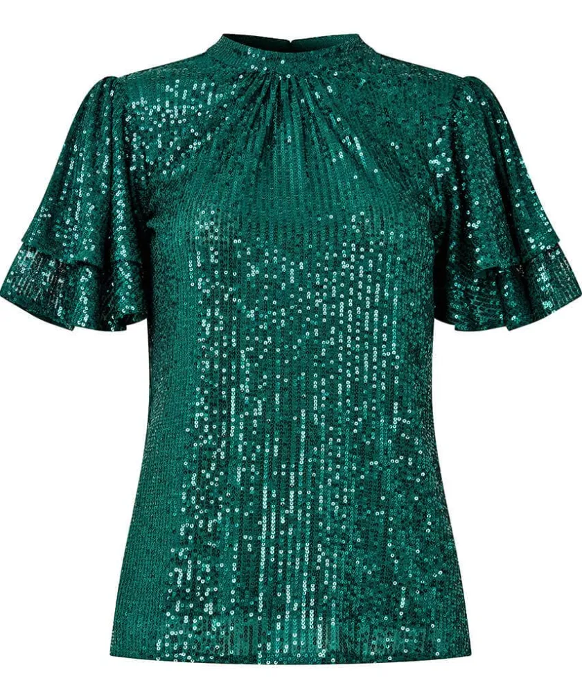 Joe Browns Goddess Sequin Top-Women Tops, Tunics & Blouses