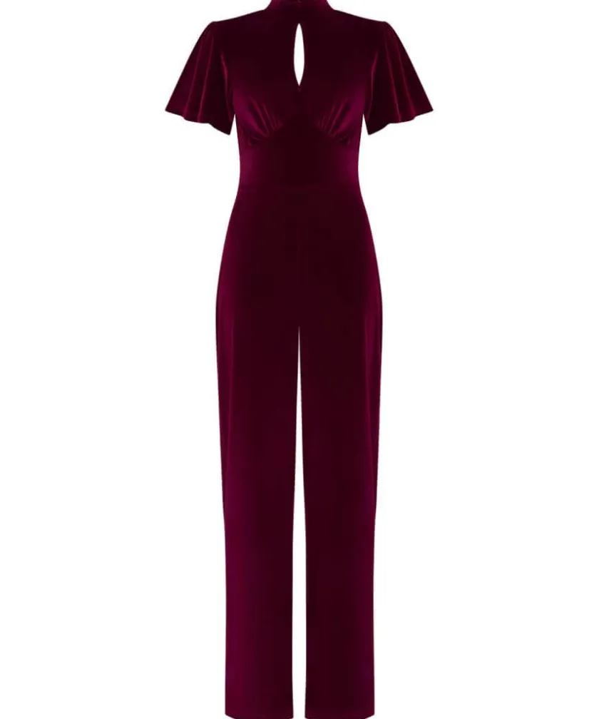 Joe Browns Greta Velour Jumpsuit-Women Jumpsuits|Jeans & Trousers