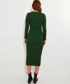 Joe Browns Greta Zip Through Stretch Jacquard Dress-Women Petite Collection|Dresses