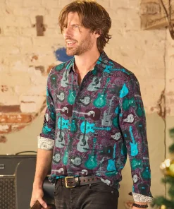 Joe Browns Guitar It Up Shirt- Shirts