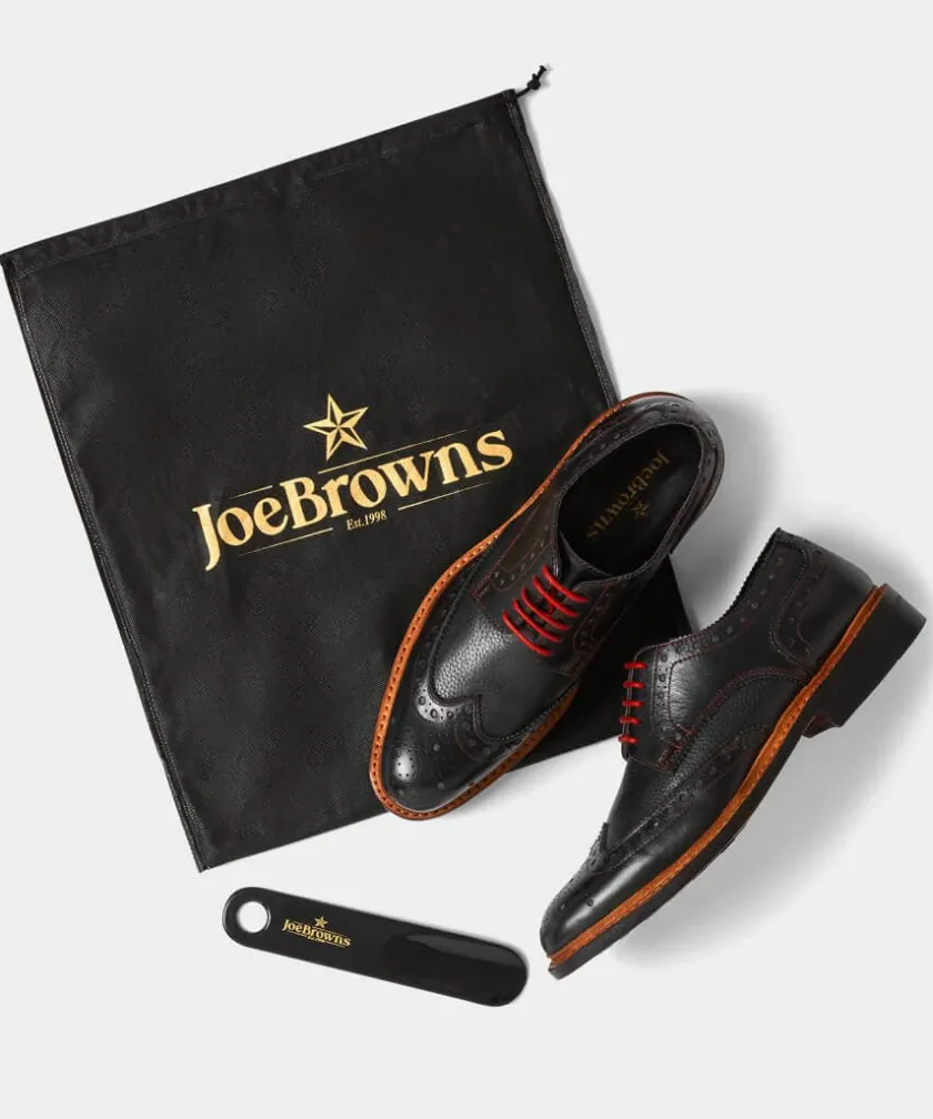 Joe Browns Hand Lasted Leather Brogues- Shoes|Tailoring