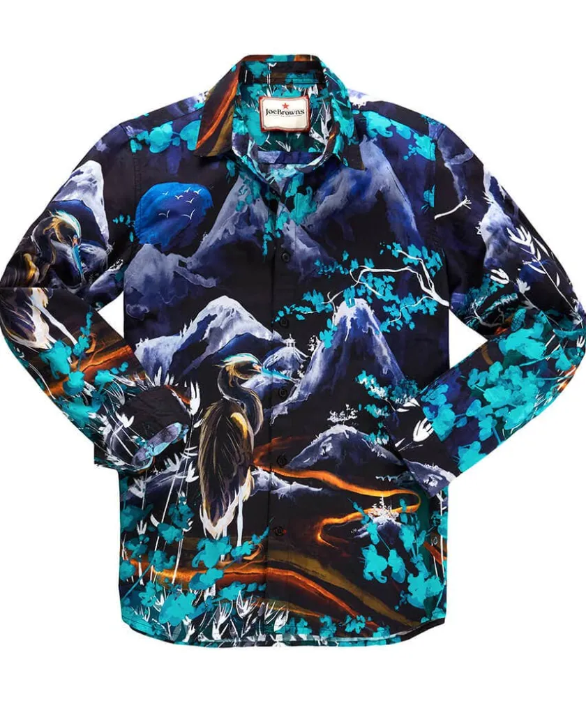 Joe Browns Hand Painted Print Shirt- Men's Clothing|Gifts