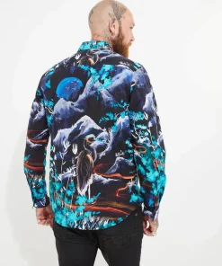 Joe Browns Hand Painted Print Shirt- Men's Clothing|Gifts