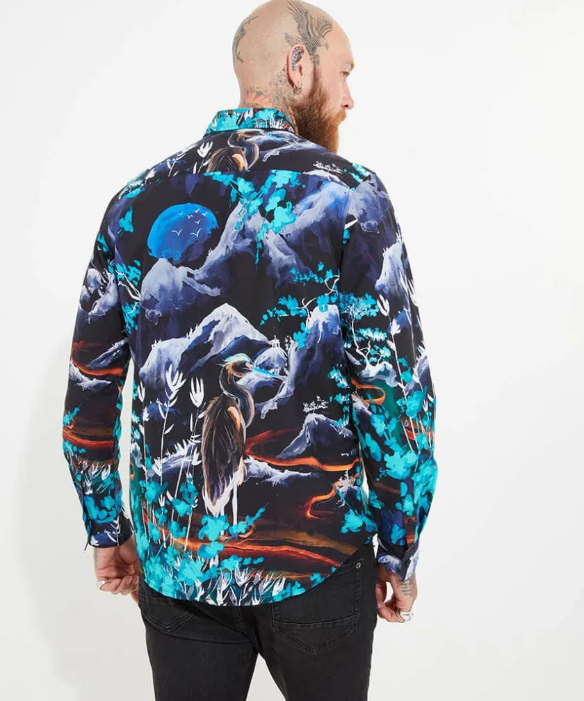 Joe Browns Hand Painted Print Shirt- Men's Clothing|Gifts
