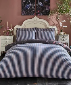 Joe Browns Harmonious Herons Reversible Duvet Set- Bedding|Floral Décor