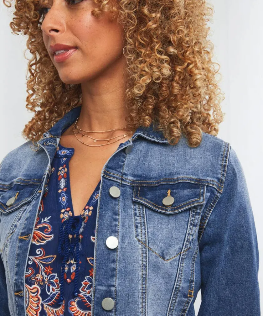 Joe Browns Joe's Essential Denim Jacket-Women Denim Styles|Coats & Jackets