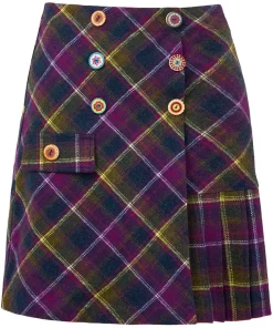 Joe Browns Joe's Favourite Checked Skirt-Women Skirts